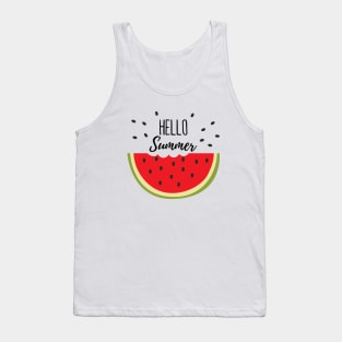 Summer Watermelon Slice Fruit Tank Top